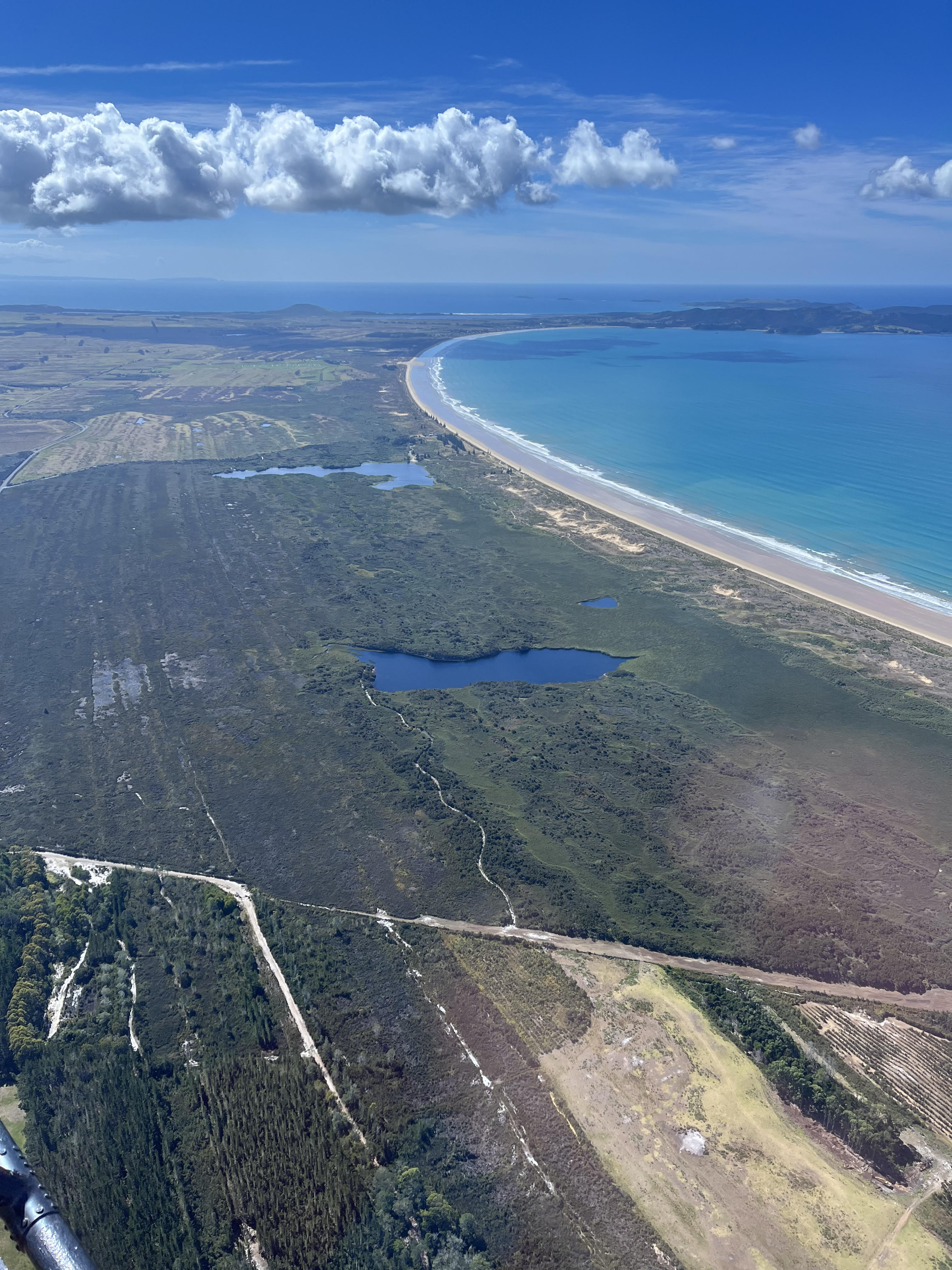 Aerial survey of wetland habitats, Far North New Zealand