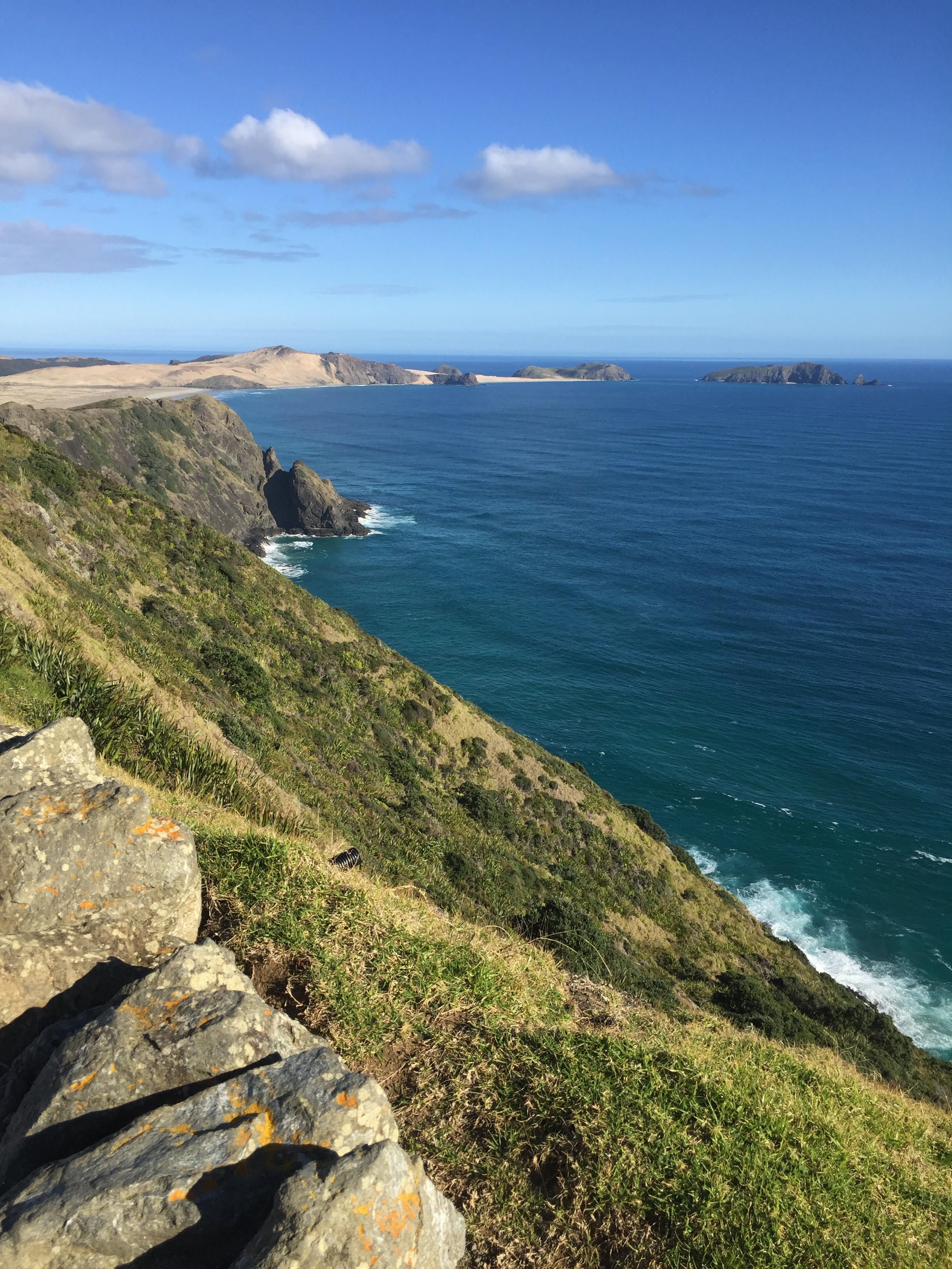 View from Te Rerenga Wairua, Far North New Zealand