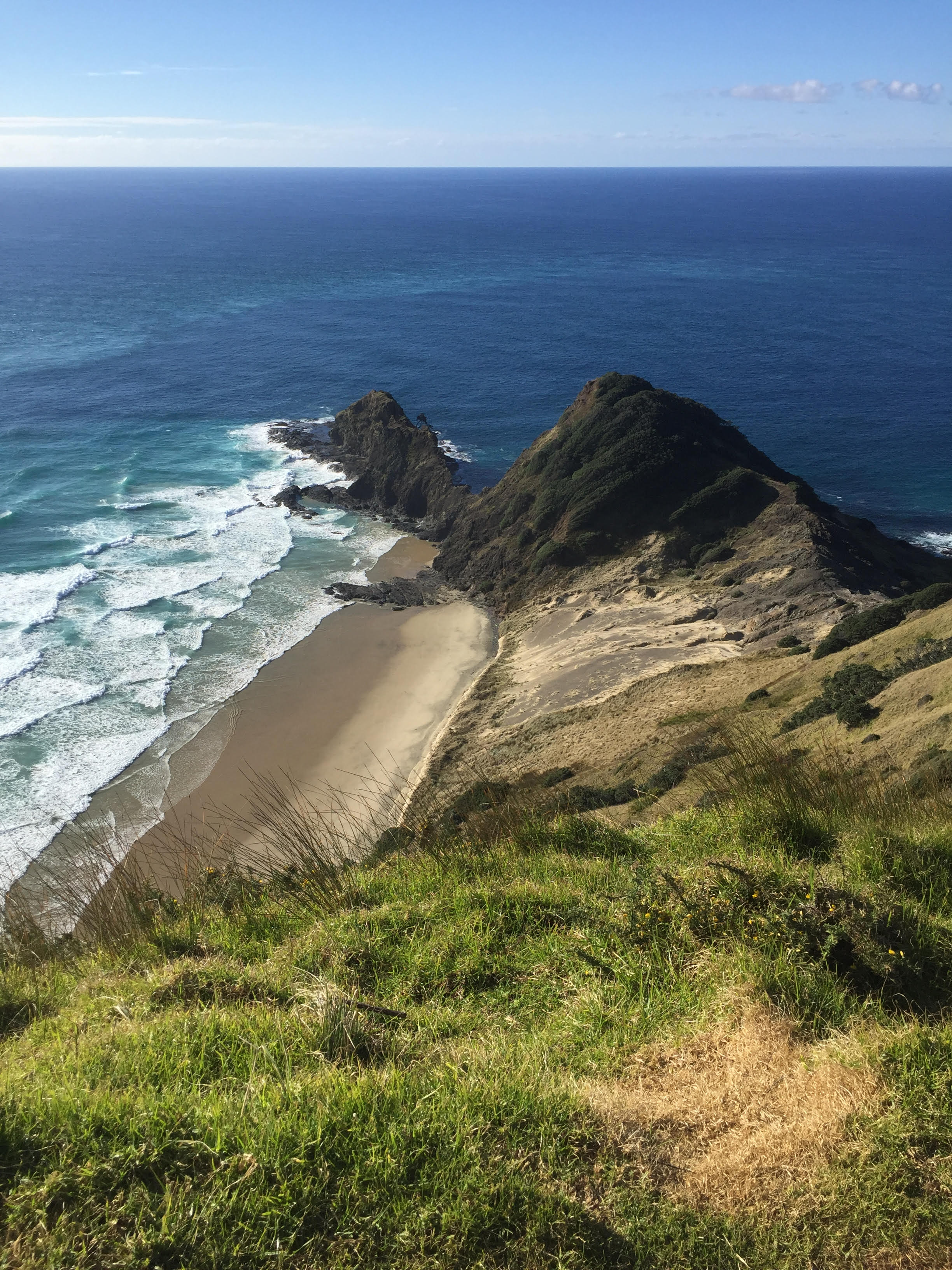 Te Rerenga Wairua coastal view, Far North